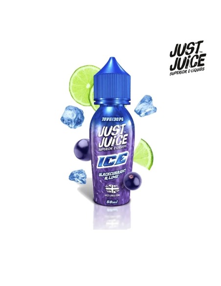 Just Juice Ice Blackcurrant Lime 50ml