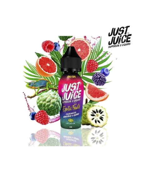 Just Juice Exotic Fruits Cherimoya Grapefruit & Berries 50ml