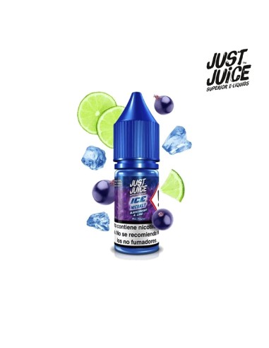 Just Juice Ice Nic Salt Blackcurrant Lime