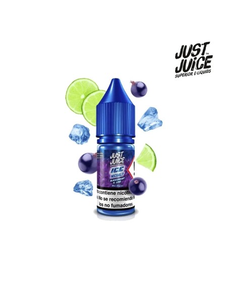 Just Juice Ice Nic Salt Blackcurrant Lime