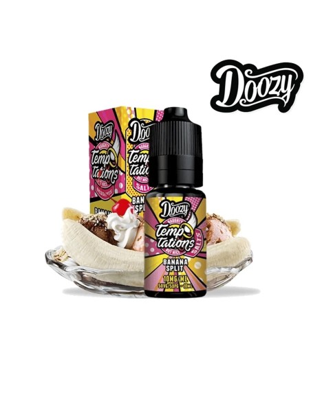 Doozy Temptations Salts Banana Split