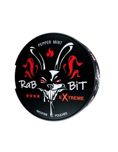 Rabbit Nicotine Pouches Pepper Mint 26mg