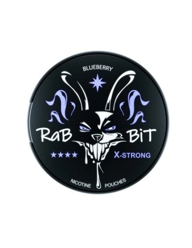 Rabbit Nicotine Pouches Blueberry 26mg