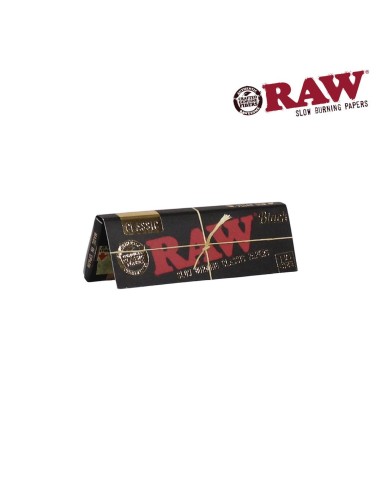 Papel de fumar Raw Classic Black 1 14 (24)